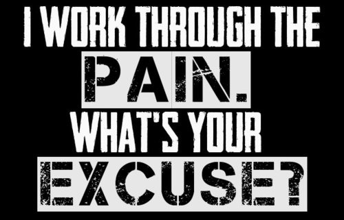 excuses whats yours